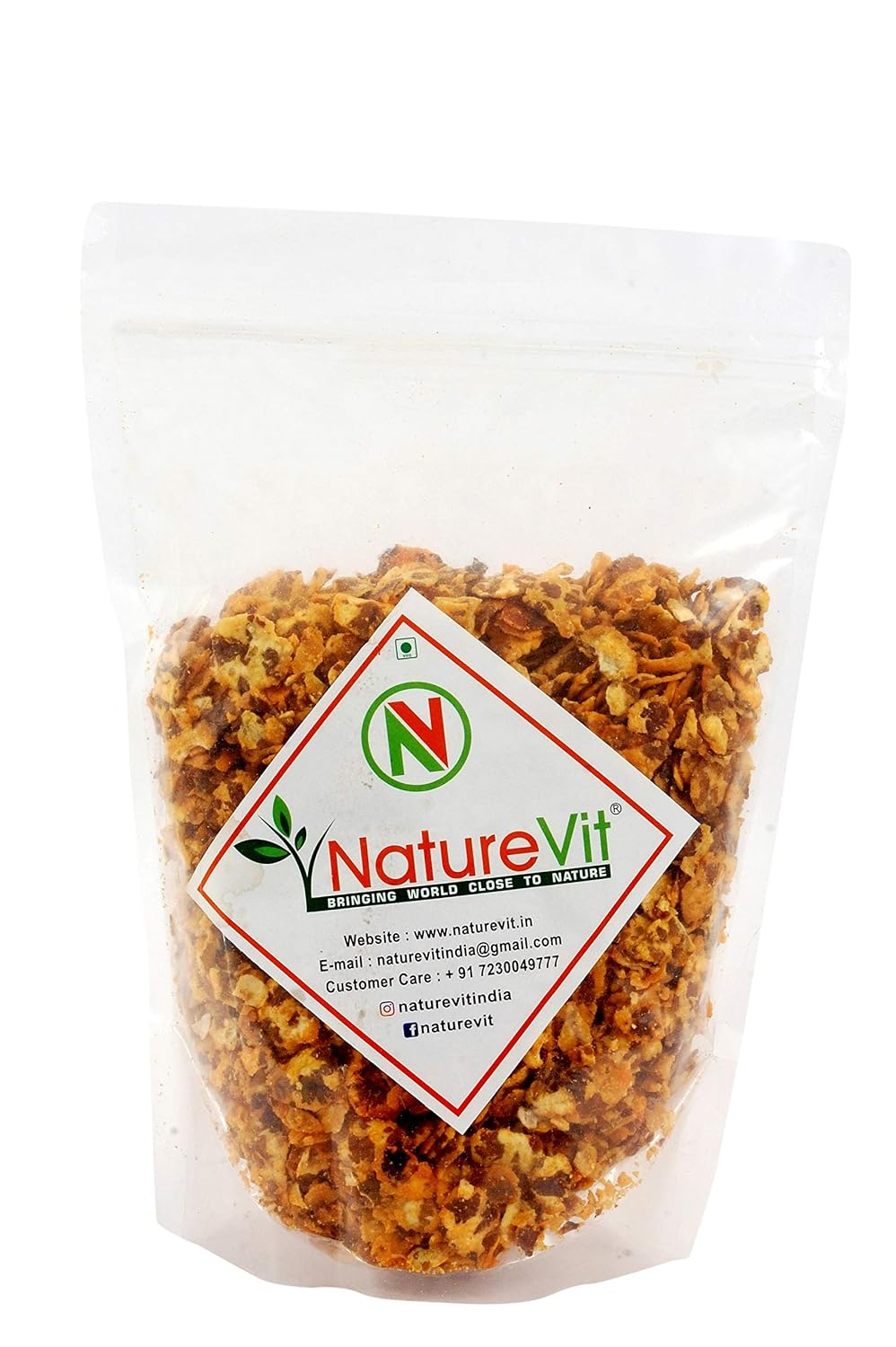 Nature Vit Roasted Chana Jor Garam,800Gm [Low Fat Snacks]
