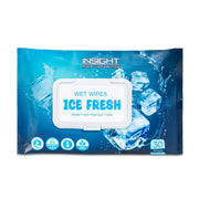 INSIGHT Wet Wipes Ice Fresh - 30 Refreshing Facial Sheets| Soft & Alcohol-Free|Removes Dirt & Oil|Gentle on Skin|Paraben-Free|For All Skin Types