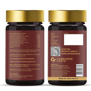 Carbamide Forte Shilajit Gold Capsules For Women With Pure Shilajeet Swarna Bhasma, Saffron & Ashwagandha | Himalayan Shilajit for Women | Shilajeet Gold Original | 60 Veg Capsules (Pack of 3)