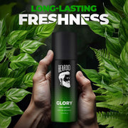 BEARDO PERFUME DEO SPRAY - Glory, 150ml | Get compliments with Long lasting Fougere, Aromatic Deodorant Brand | Gift for men | Gift For Friends
