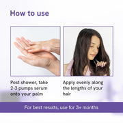 Be Bodywise Hair Strengthening Serum 50ml | For Dry & Damaged Hair | With Argan, Sunflower & Olive Oil | Paraben, SLS Free