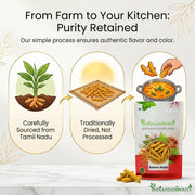 IndianJadiBooti Elite Golden Complex: Amba, Daru, Selam Haldi & Narkachur – For Advanced Skin Radiance, Natural Antioxidant Support & Daily Vitality – 100gm each