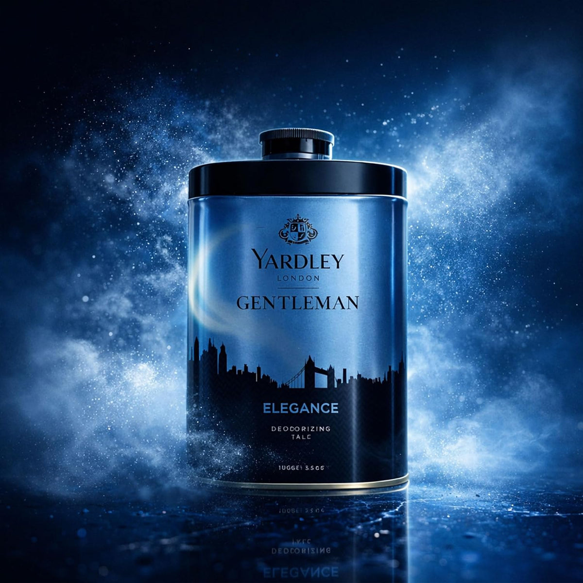 Yardley London Elegance Deodorizing Talc for Men, 100g