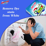 ASTRO PLUS + Ultimate Color Run Remover, Say Goodbye to Stains Powerful, Color Bleed Eliminator Stain Remover, Advanced Clothes Color Run Remover Powder (1)