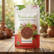 IndianJadiBooti Malkangni Beej - Jyotishmati Seeds - Celastrus paniculatus | Malkangani Seed | Stress Relief Good for Appetite (100 Grams pack)