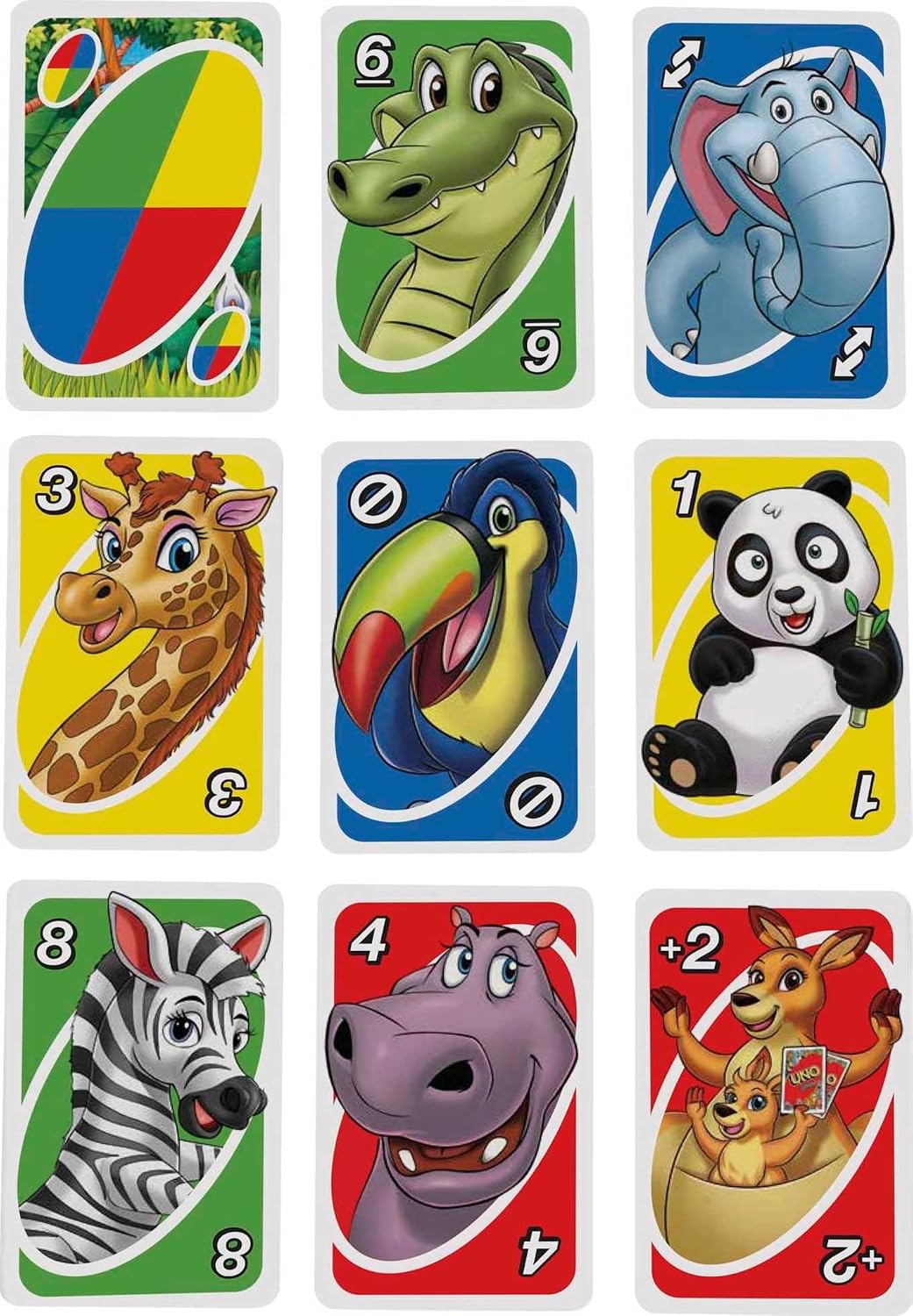 Mattel Games ââ‚¬â€¹UNO Junior Card Game with 45 Cards, Gift for Kids 3 Years Old & Up