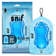 The Old Natural Car Air Freshener Hanging – Snif Gel Car Perfume, Essential Oil Based Long Lasting Car Fragrance (30–45 Days), Odor Eliminator Auto Air Freshener for Car – Breezy Blue