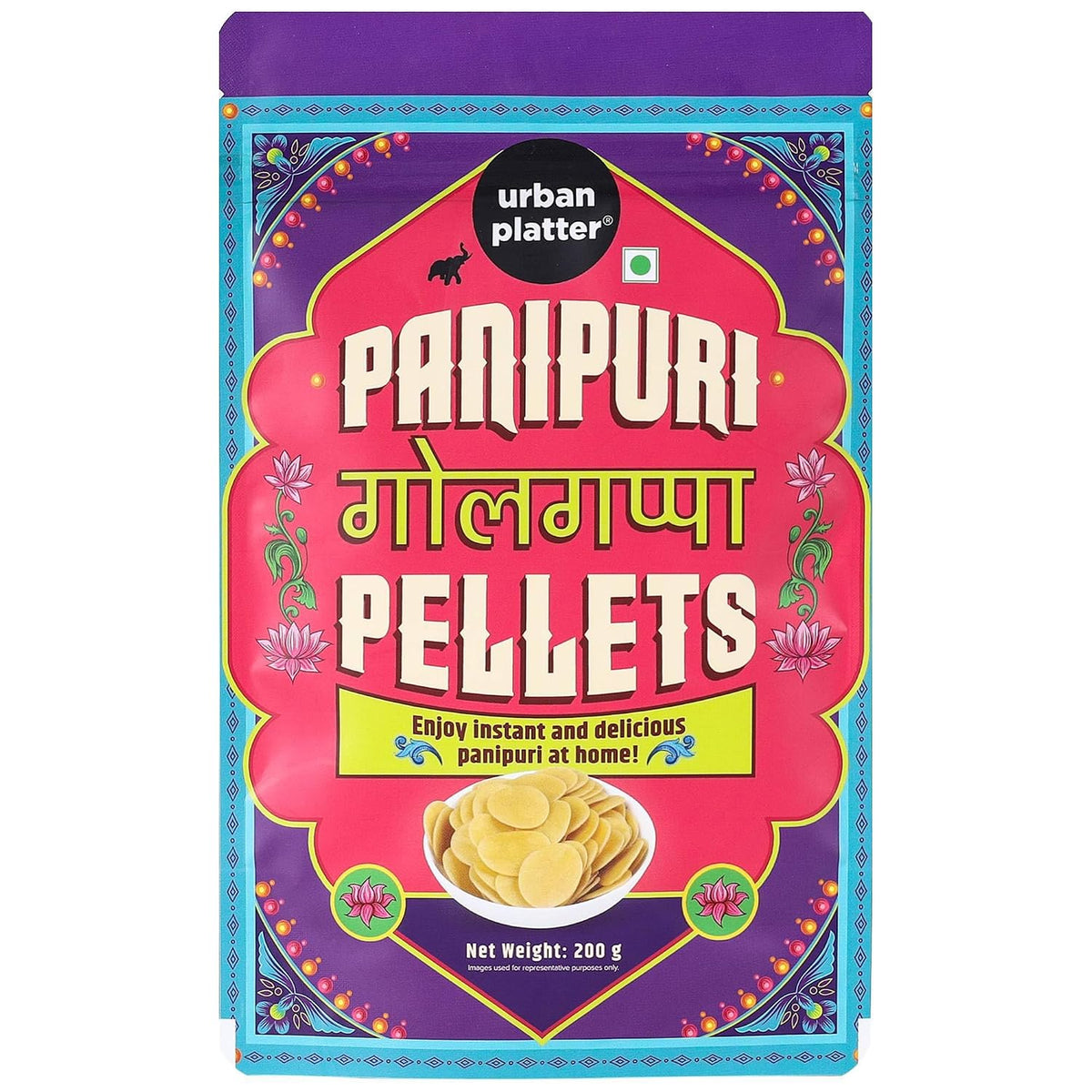 Urban Platter Ready-to-Fry Dry GOL Gappa (Pani Puris), 200g
