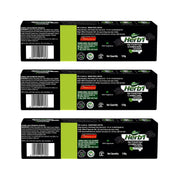 DABUR Herb'L Activated Charcoal Toothpaste 360G (120G x3, Pack of 3) | Whitening Black Gel Toothpaste | Fluoride Free | Fights Plaque & Extrinsic Stains | With Power of Mint | Cool & Refreshing Mouth Experience