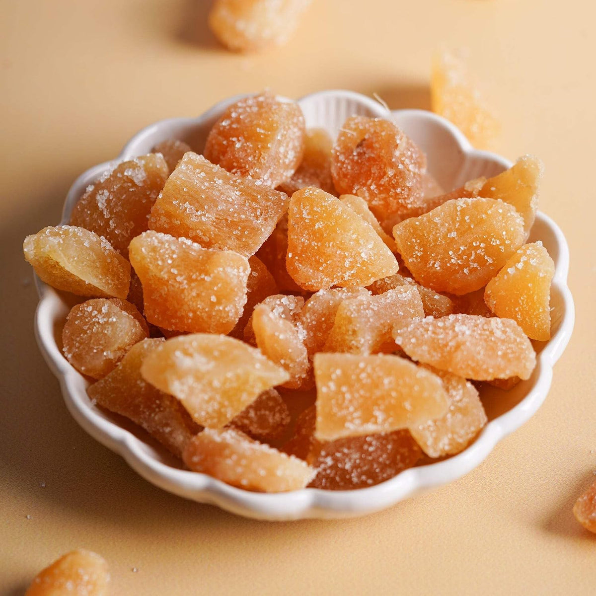 Urban Platter Dried Ginger Candy, 250g (Digestive | Travel-friendly | Helps prevent Nausea)