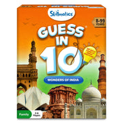 Skillmatics Guess in 10 Wonders of India – Educational Card Game for Kids