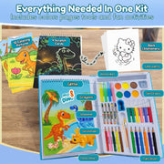 Toy Imagine Coloring Book Art Kit for Kids 6-12 with Crayons & Pencils