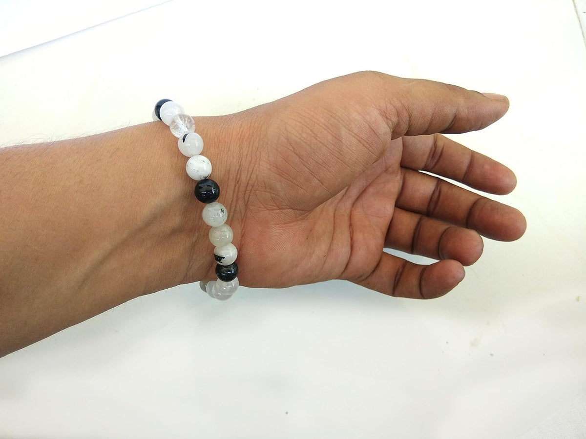 SHINDE EXPORTS Natural Rutile Gemstone Bracelet for men and women