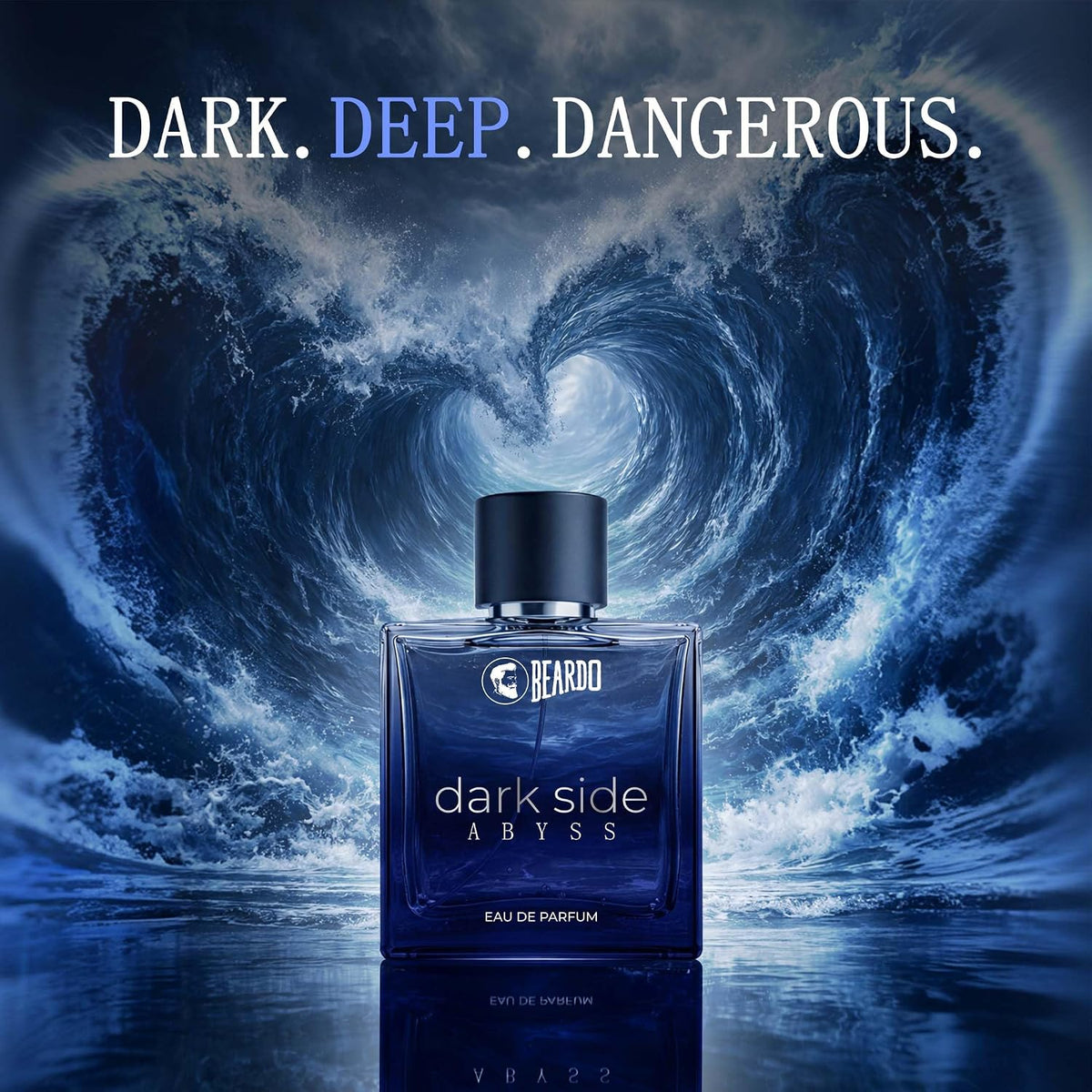 Beardo Dark Side Abyss Perfume For Man, 100ml | Aromatic, Aquatic, Woody Perfume For Men | Eau De Parfum | Perfume For Men | Long Lasting Fragrance | Gift For Men | Husband | Boyfriend