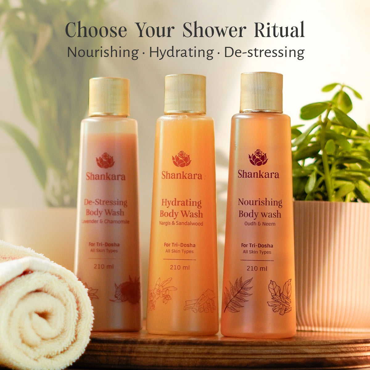 Sri Sri Tattva Nourishing Oudh Body Wash, 210 ml