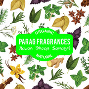 Parag Fragrances Agar Oud Hawan Dhoop Samagri with 36 Types of Herbs/Hawan Samagri for Dhoop, Hawan or Yagya (150gm)