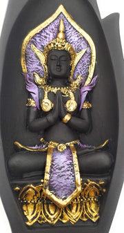 SHINDE EXPORTS Buddha Statue for Home Decor (Purple)