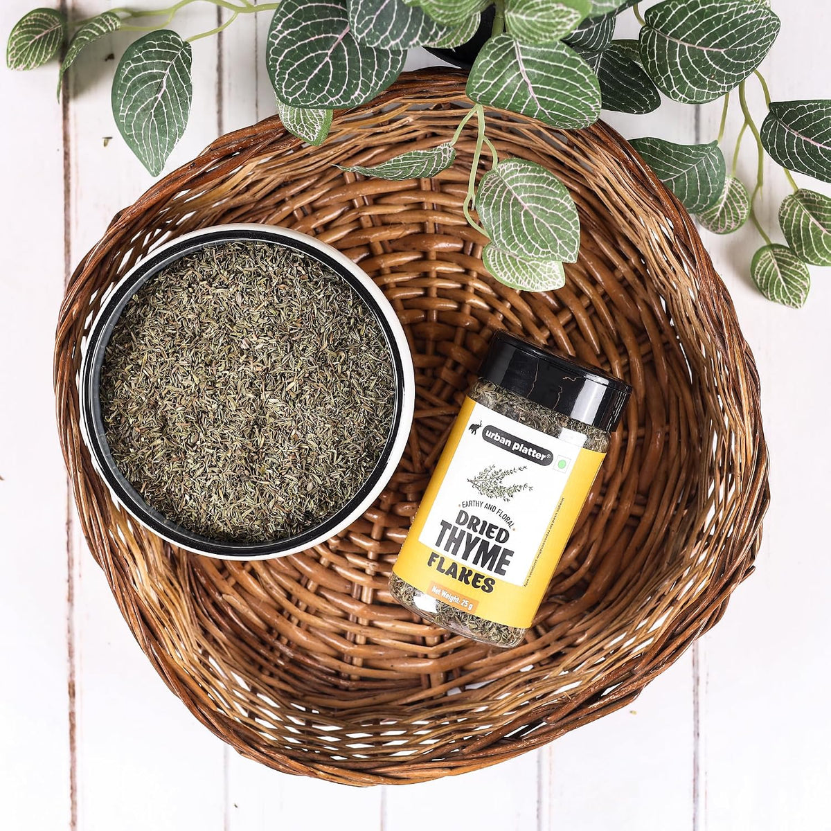 Urban Platter Dried Thyme Flakes, 25g