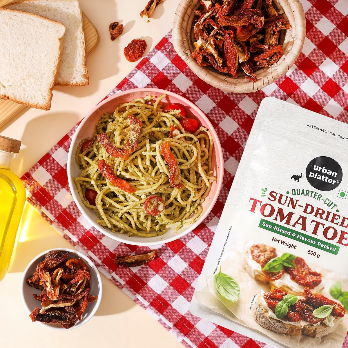 Urban Platter Sun Dried Tomato, 500g