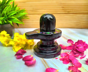 SHINDE EXPORTS Marble Shivling (Big Size, White)