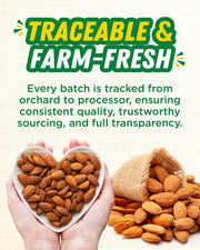 Urban Platter Australian Almonds, 250g (Fresh, Crunchy, Carefully Sourced for Daily Wellness)