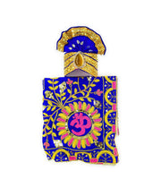 SHINDE EXPORTS shirdi saibaba idol dress cloth vastra shawl (for 18 inches idol, Blue)