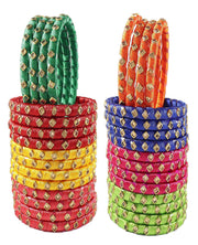 NMII Bangle Set for Women (Multi-Colour)