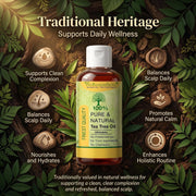 IndianJadiBooti Tea Tree Oil 50mL (Pack of 2)