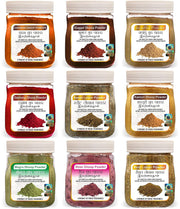 Parag Fragrances Chandan Dhoop Powder for Pooja, Hawan, Home Fragrance and Dhoop / 250 Gram Pack/with Plate and Cone Maker