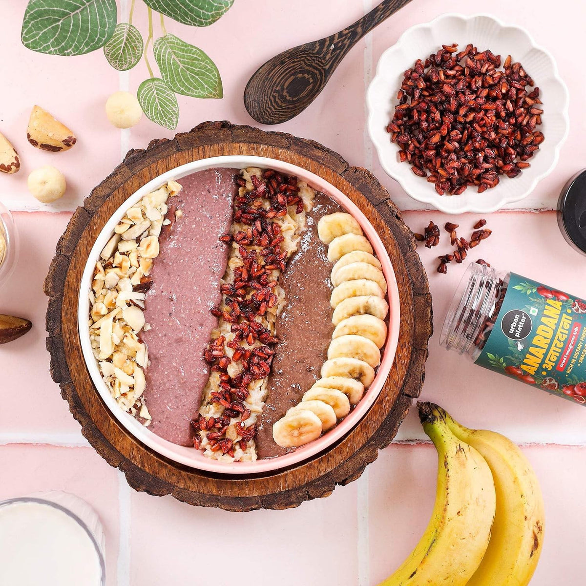 Urban Platter Anardana, 100g [Dried Pomegranate Arils, Healthy Snacks, Naturally Sweet, Superfood Goodness]