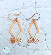 SHINDE EXPORTS copper earrings for women stylish traditional jhumka earring
