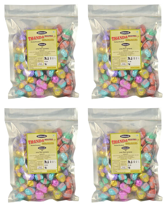 Dilkhush Thanda Meetha Gulkand, 500 grams (Pack of 4)