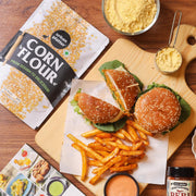 Urban Platter Golden Corn Flour, 500g (Stone-Ground Makka Atta | Naturally Gluten-Free)