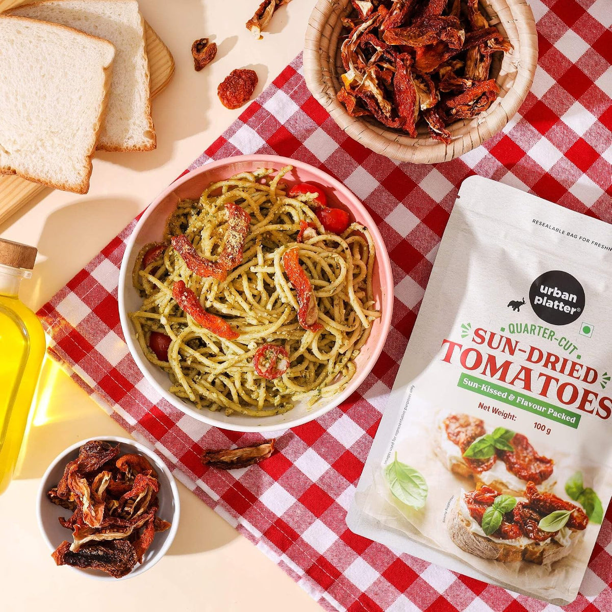 Urban Platter Sun Dried Tomato, 100g