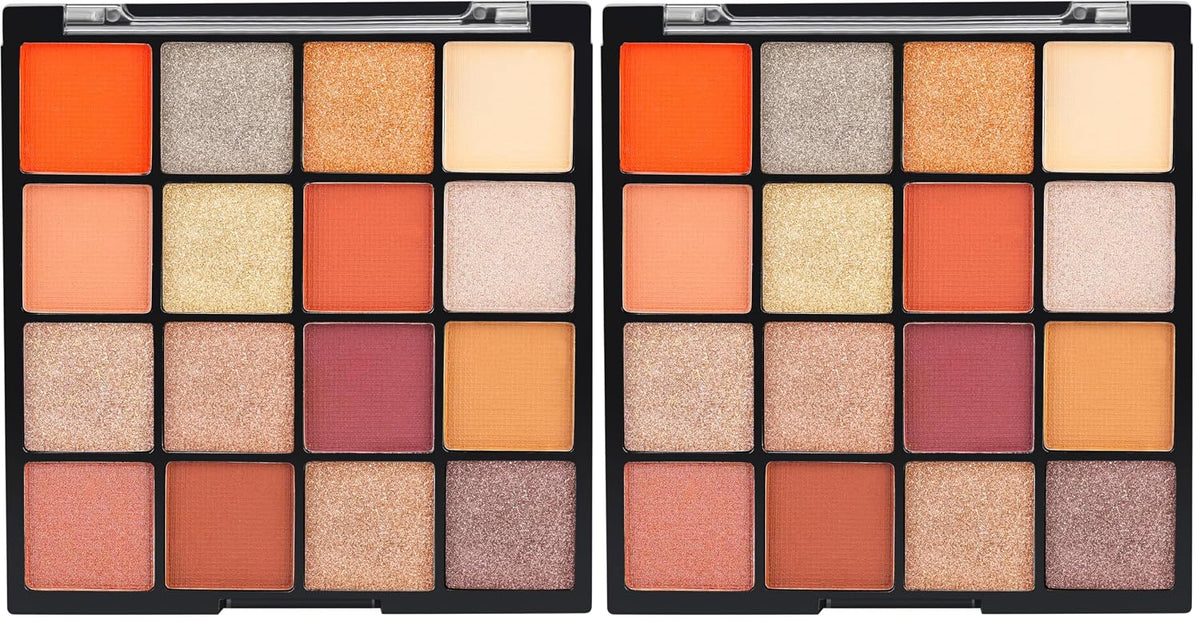 Insight Cosmetics Gorgeous 16 Color Eyeshadow Palette|Matte|Shimmer|Beginner Friendly & Long Lasting Eye Shadow Palette|Long Wearing And Easily Blendable Eye Makeup Palette, 37gm(MK09-Golden Skyline)