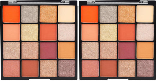 Insight Cosmetics Gorgeous 16 Color Eyeshadow Palette|Matte|Shimmer|Beginner Friendly & Long Lasting Eye Shadow Palette|Long Wearing And Easily Blendable Eye Makeup Palette, 37gm(MK09-Golden Skyline)