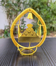 SHINDE EXPORTS Shirdi Sai Baba jhula for car Dashboard Home and Gifting (lamp Shape jhula)