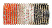 NMII Acrylic (Plastic) With Zircon Gemstone Studded Premium and Traditional Glossy Finished Bangle Set For Women and Girls