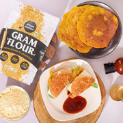Urban Platter Besan, 500g (Split Bengal Gram or Gram Flour | Good Source of Fibre and Protein |Gluten- free Pantry Essential)