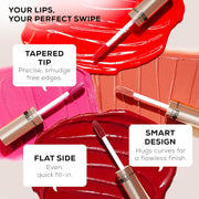 INSIGHT Radiant Lip Color (Purple Rain) | Glossy Finish | Lightweight Formula with Glass-Like Shine | Enriched with Hyaluronic Acid & Avocado Oil for Hydrated, Soft, Nourished Lips, 7g (Pack of 2)