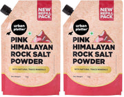 Urban Platter Pink Himalayan Salt Powder, 1 kg (Pack of 2)