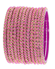 NMII Glass Golden Beads & Pearls Moti Work Designer Bangles Set For Women & Girls | Kanch ki Chudi Set | Girl's Bangles Bracelet | Glass Bangles | Daily, Wedding, Party, Fashion Jewellery- Set of 12