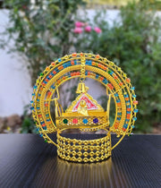 SHINDE EXPORTS Shirdi Sai Baba jhula for car Dashboard Home and Gifting (lamp Shape jhula)