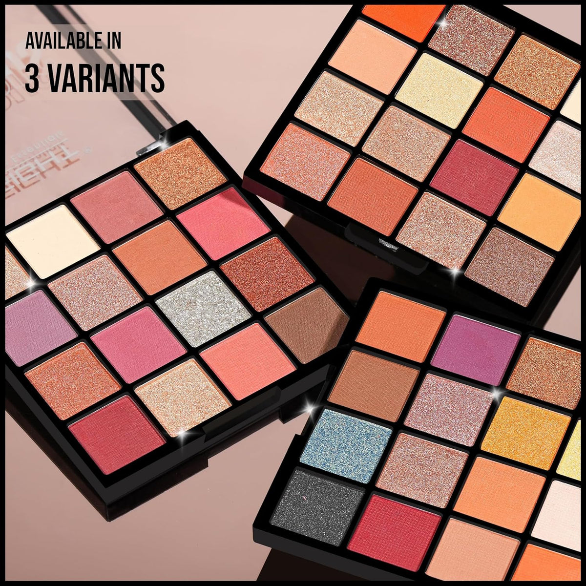 Insight Cosmetics Gorgeous 16 Color Eyeshadow Palette|Matte|Shimmer|Beginner Friendly & Long Lasting Eye Shadow Palette|Long Wearing And Easily Blendable Eye Makeup Palette, 37gm(MK09-Golden Skyline)