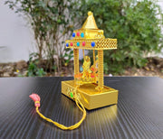 SHINDE EXPORTS Shirdi Sai Baba jhula for car Dashboard Home and Gifting (Temple jhula)