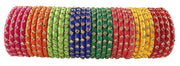 NMII Bangle Set for Women (Multi-Colour)