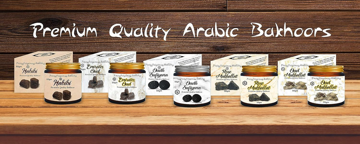 Parag Fragrances Arabic Bakhoor 50gm Natural Ingredients and Oud Woods (Oud Sufiyana)