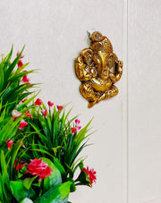 KridayKraft Wall hanging Ganesha ji looks very Beautiful Decorative for Wall It is also an ideal gift as Wedding Gifts,Corporate Gifts,Birthday Gifts,Diwali Gifts,New Year Giftsetc.