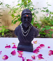 SHINDE EXPORTS Shivaji maharaj Statue | Shivaji maharaj Idol for car Dashboard 5 inches