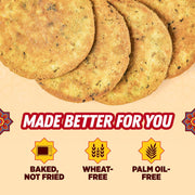 Urban Platter Baked Koki, 200g (Wheat Free, Traditional Sindhi Style Snack)